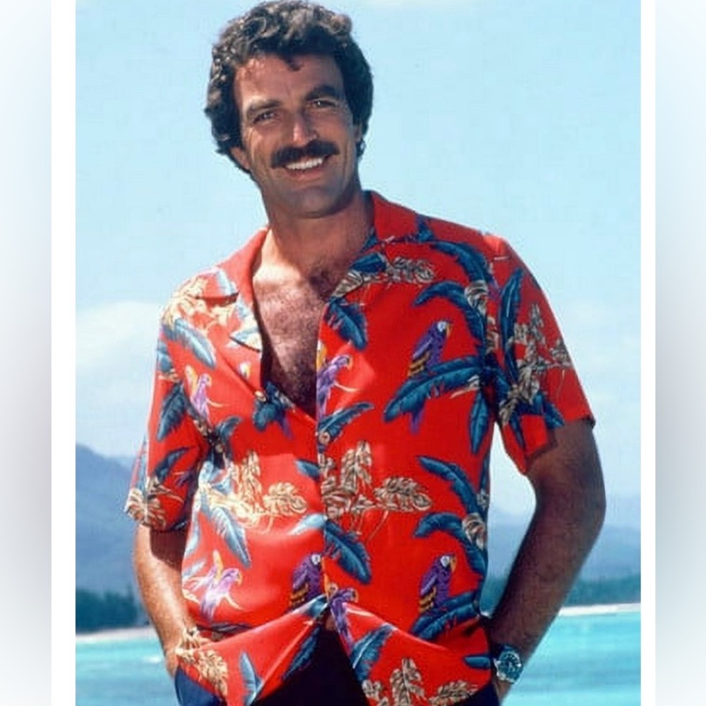 Vintage Magnum PI Aloha Shirt - made by Paradise Found